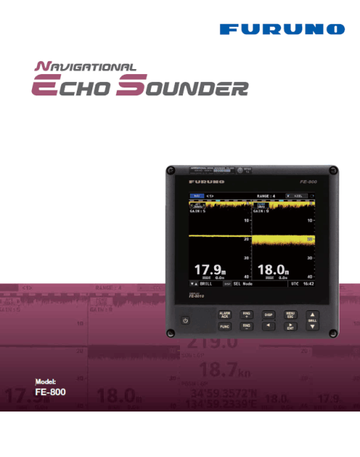 Echo Sounder, FE-800